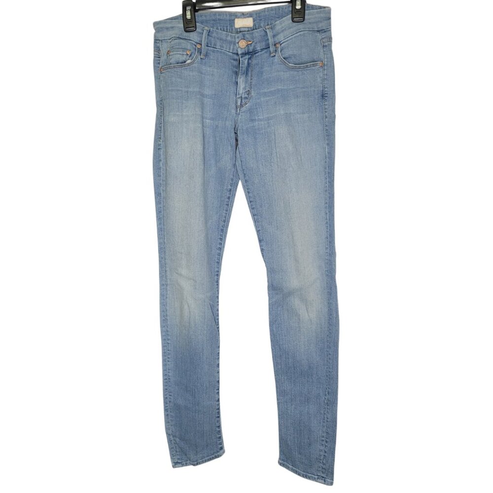 Size 28 Mother Skinny Jeans The Looker Light Kitty